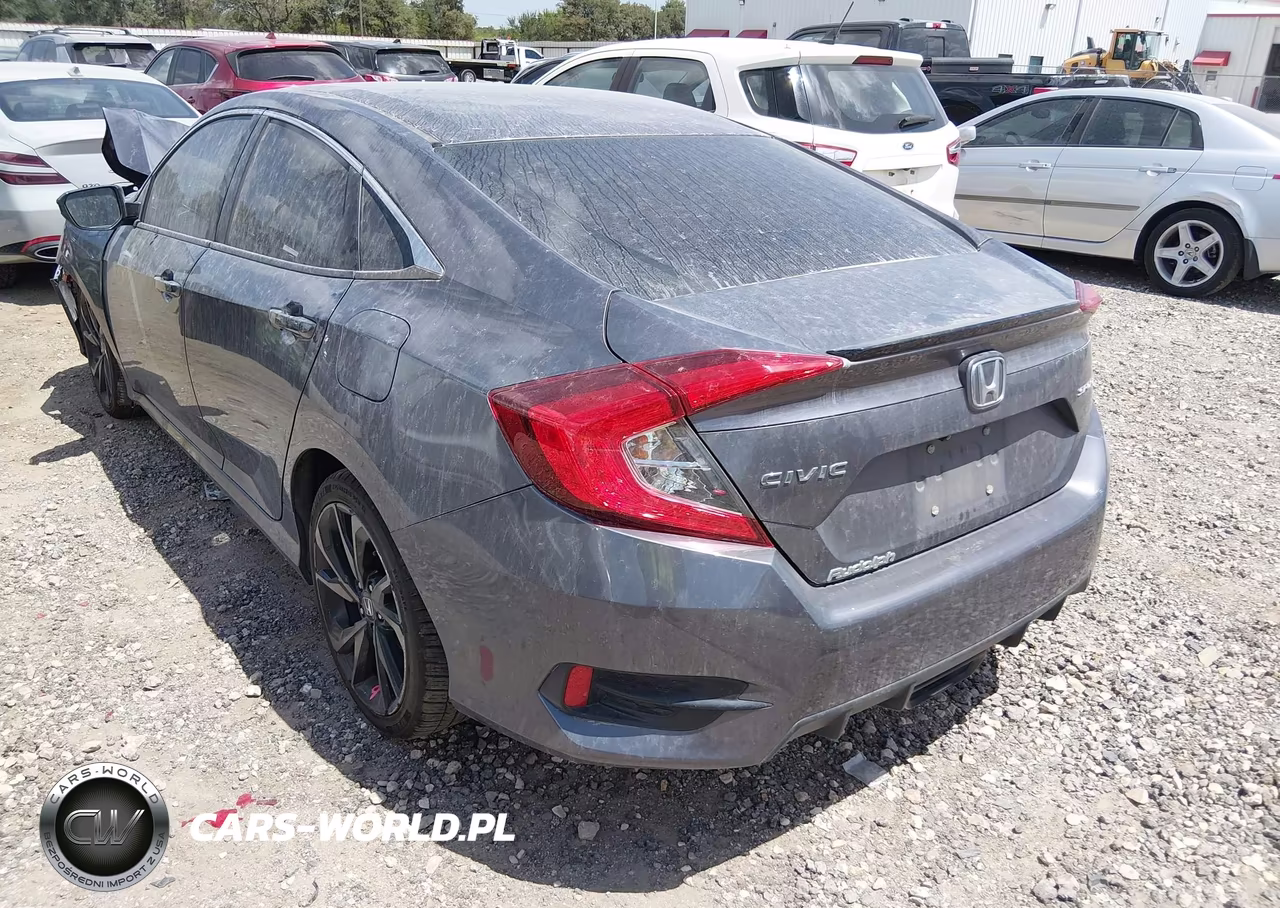 2019 Honda Civic Sport VIN:19XFC2F88KE045109 - 3