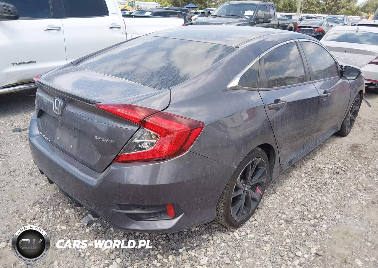 2019 Honda Civic Sport VIN:19XFC2F88KE045109 - 4