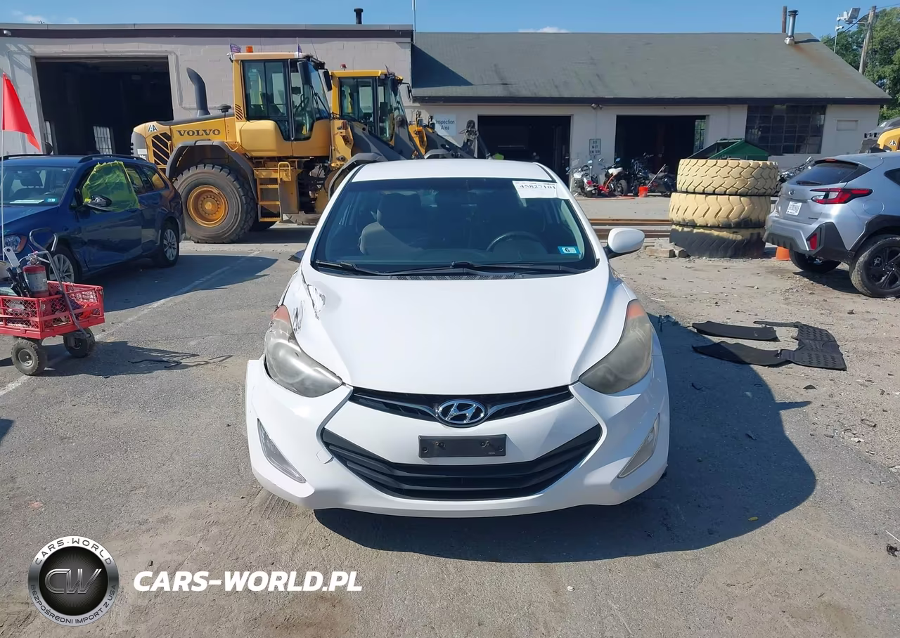 2013 Hyundai Elantra Gs VIN:KMHDH6AEXDU012402 - 12