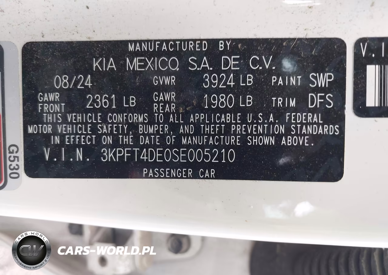 2025 Kia K4 Lx VIN:3KPFT4DE0SE005210 - 9