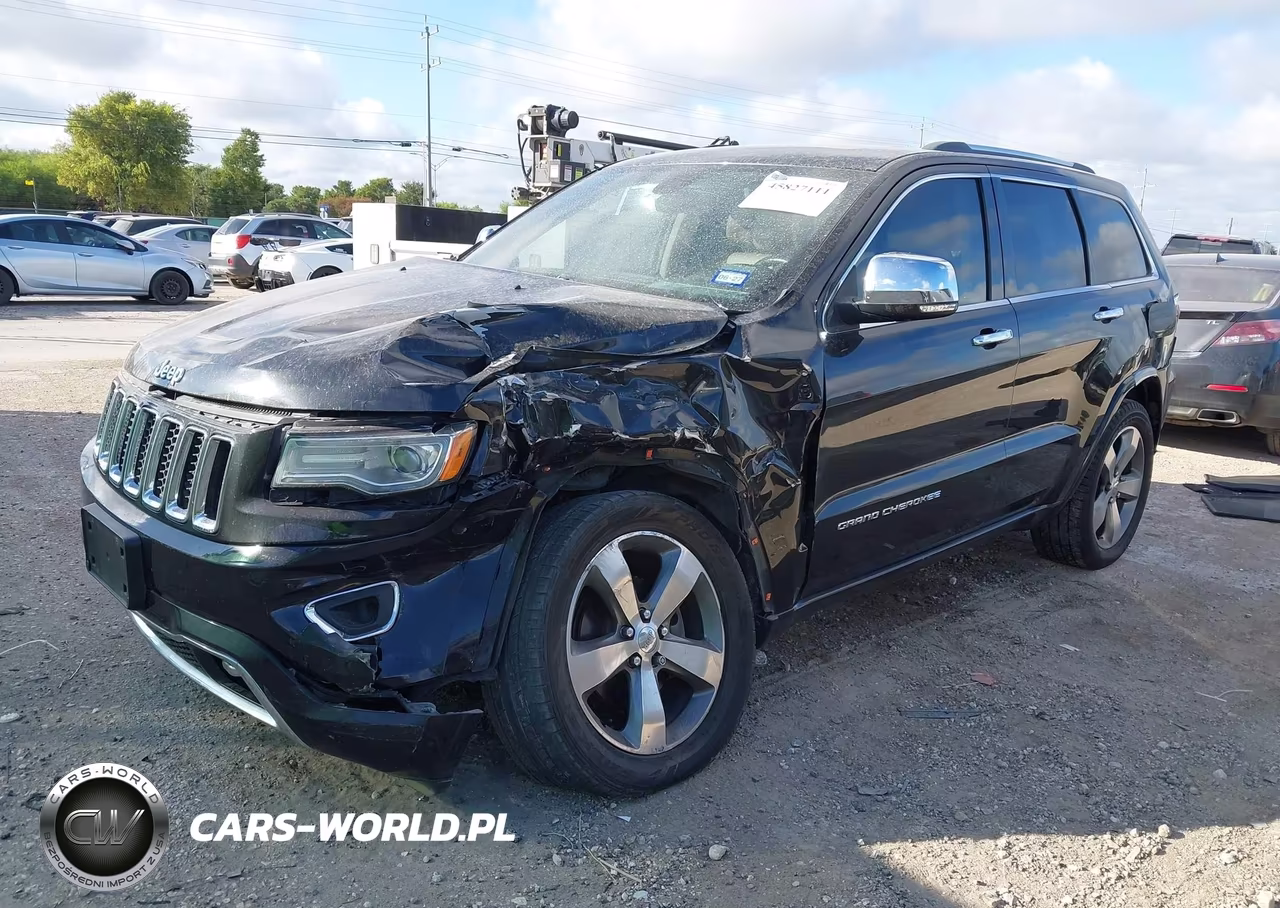2014 Jeep Grand Cherokee Overland VIN:1C4RJECG3EC500699 - 2