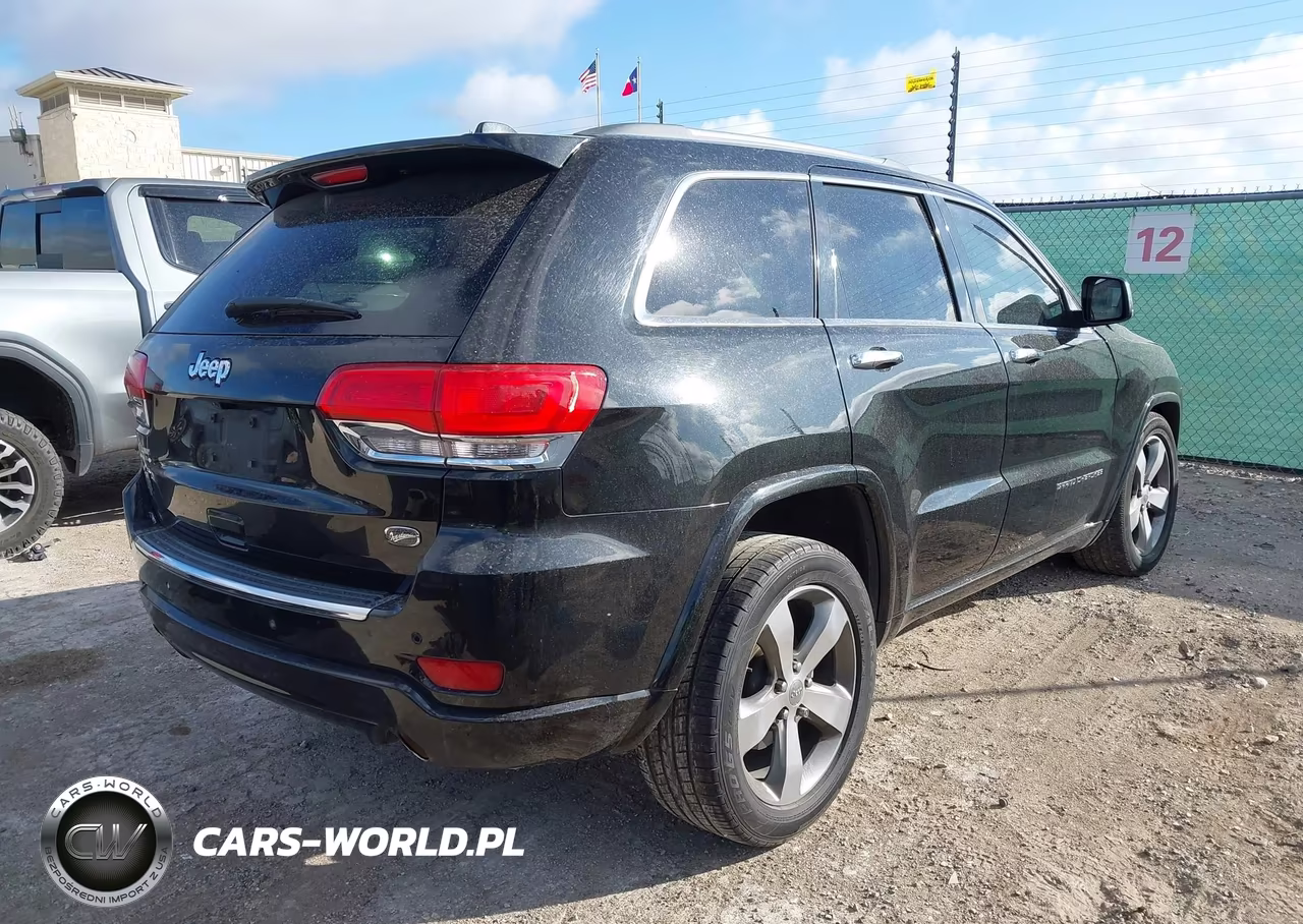 2014 Jeep Grand Cherokee Overland VIN:1C4RJECG3EC500699 - 4