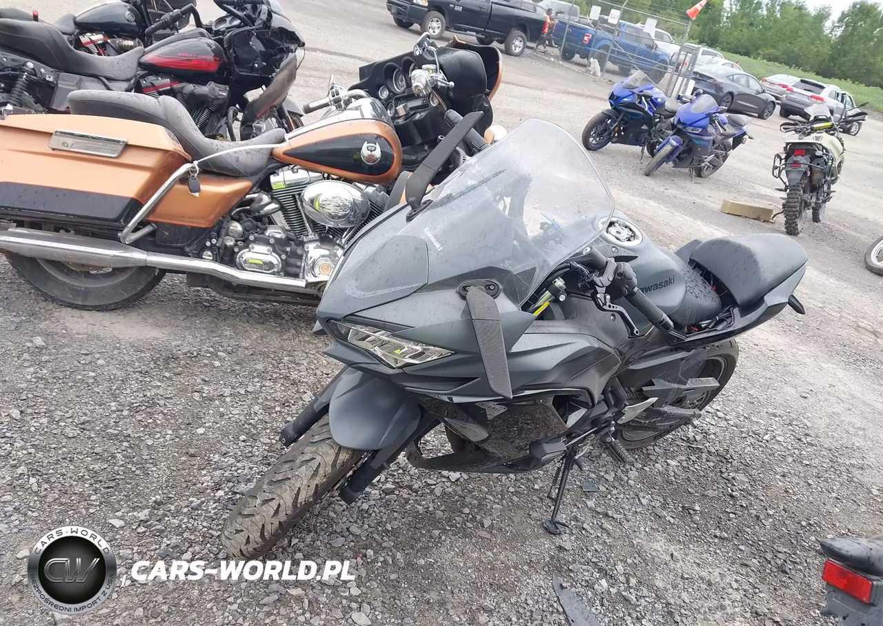 2024 Kawasaki Ex650 P VIN:ML5EXEP13RDAB3627 - 2