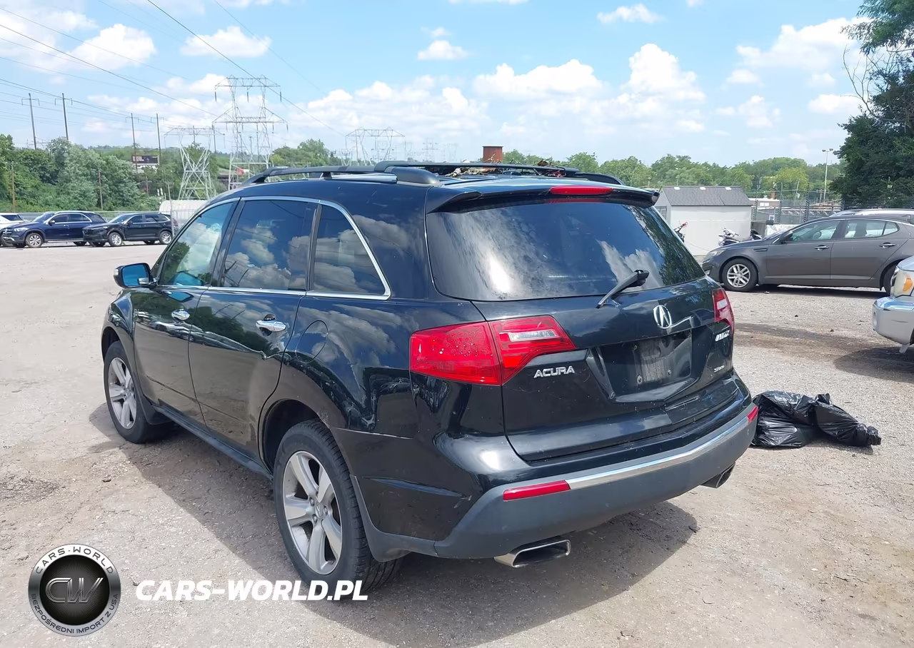 2010 Acura Mdx VIN:2HNYD2H2XAH522893 - 3
