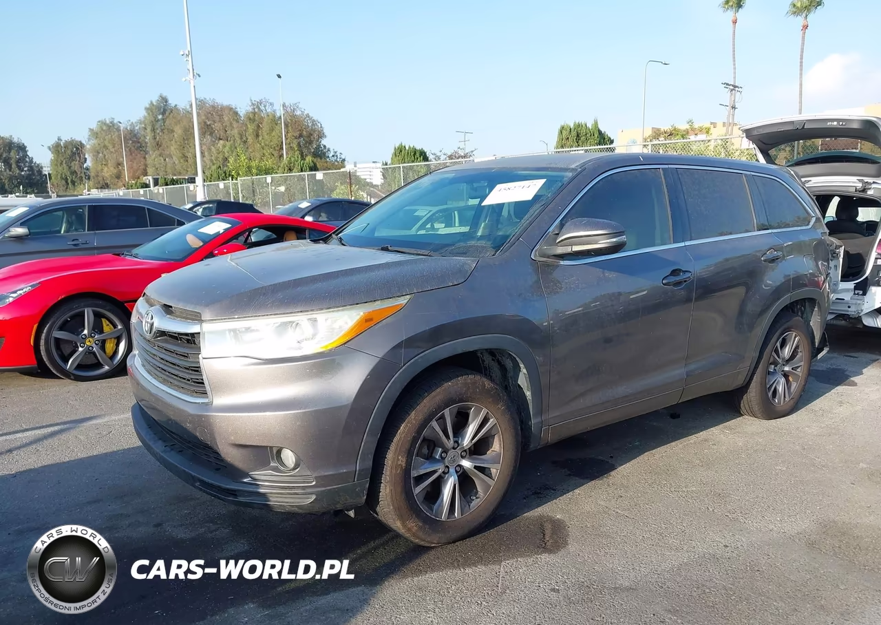 2014 Toyota Highlander Le Plus V6 VIN:5TDZKRFH3ES016264 - 2