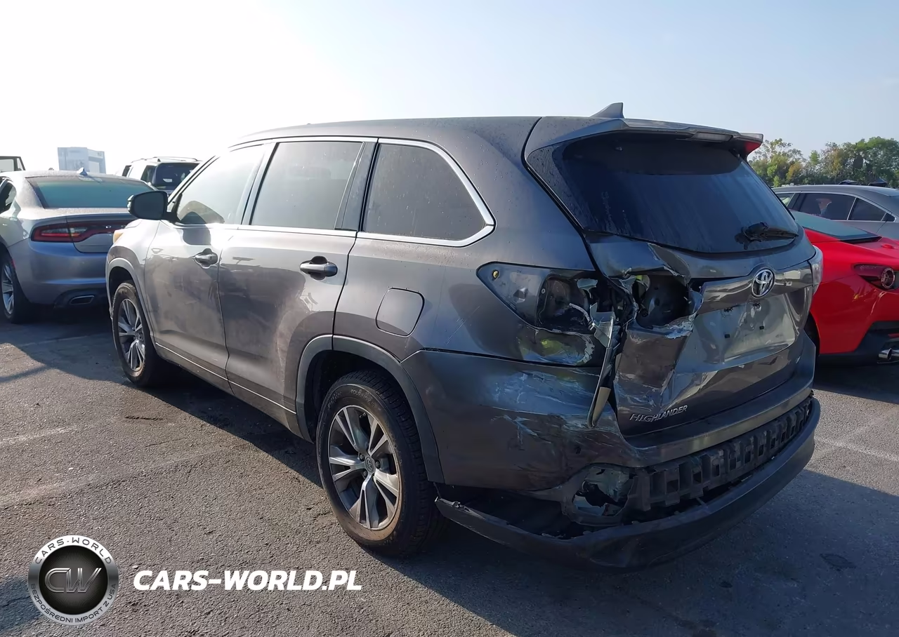 2014 Toyota Highlander Le Plus V6 VIN:5TDZKRFH3ES016264 - 3
