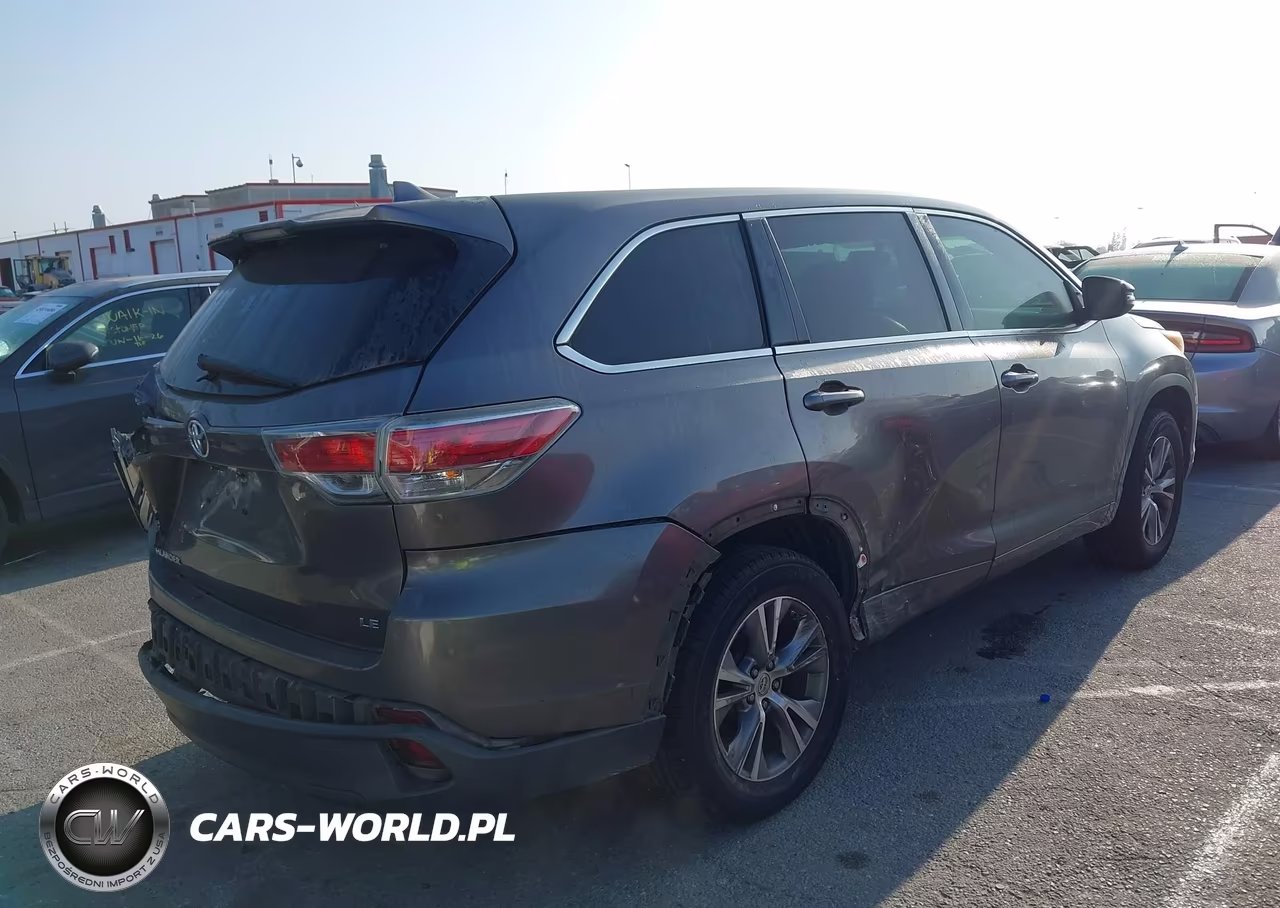 2014 Toyota Highlander Le Plus V6 VIN:5TDZKRFH3ES016264 - 4