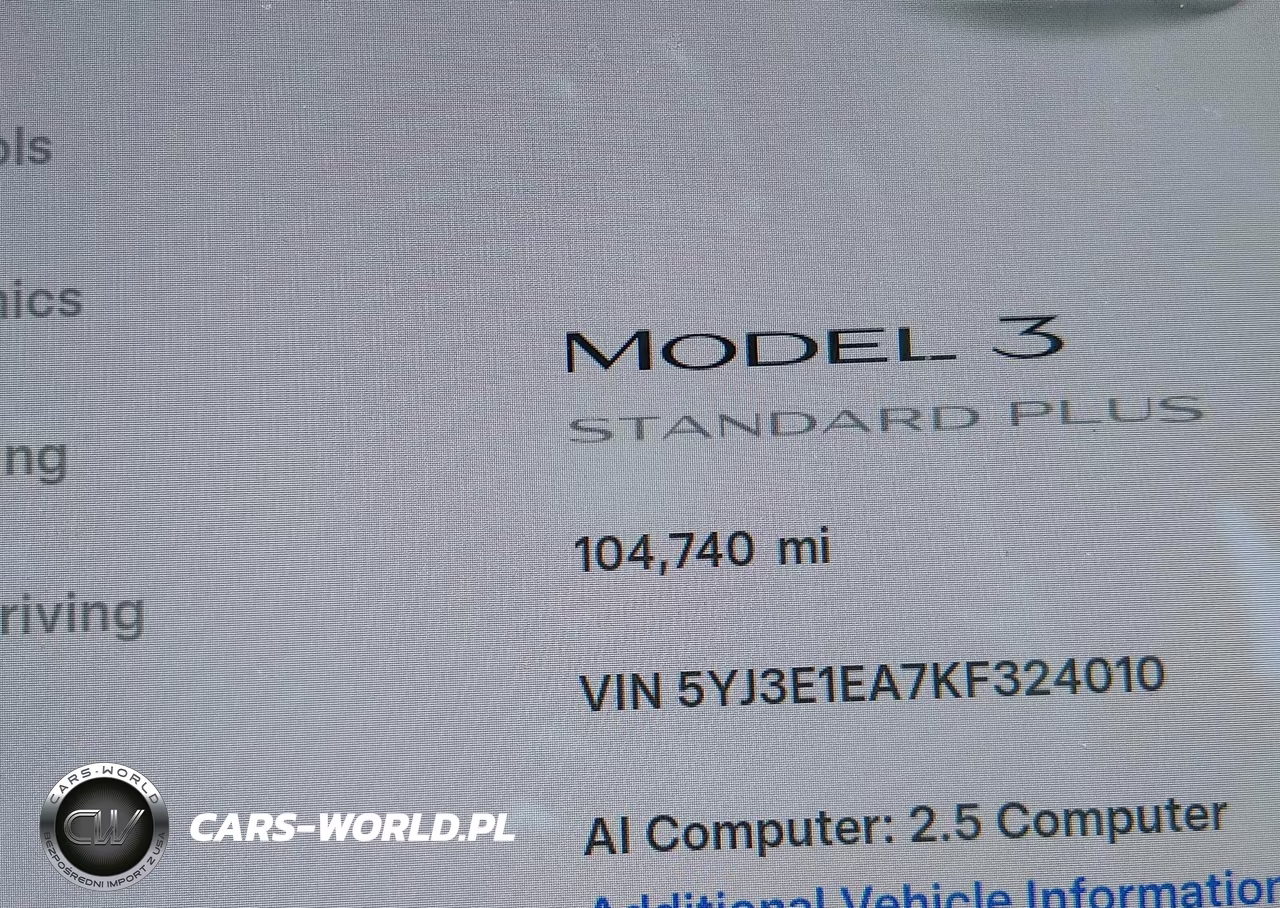 2019 Tesla Model 3 Long Range-Mid Range-Standard Range-Standard Range Plus VIN:5YJ3E1EA7KF324010 - 14