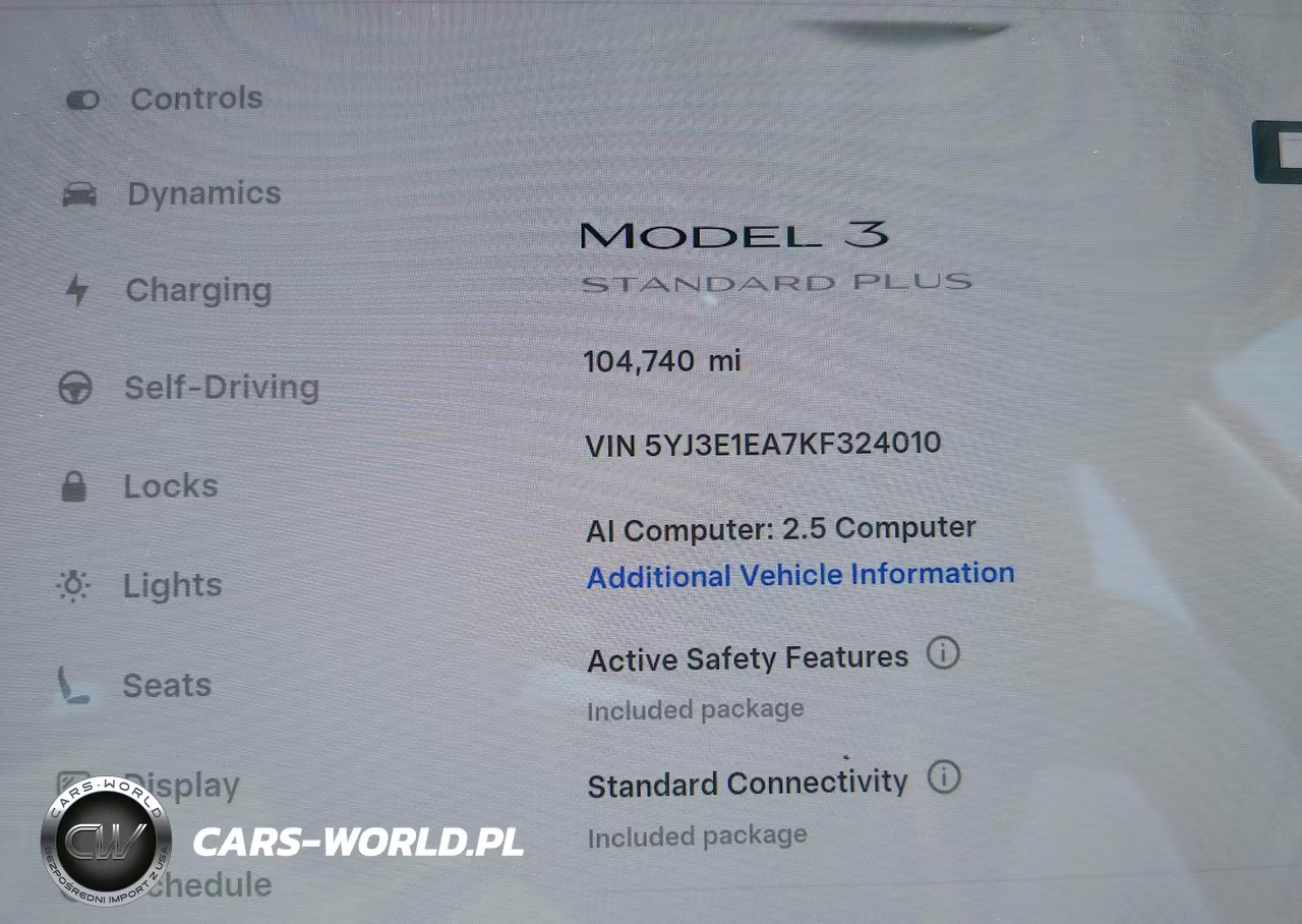 2019 Tesla Model 3 Long Range-Mid Range-Standard Range-Standard Range Plus VIN:5YJ3E1EA7KF324010 - 7