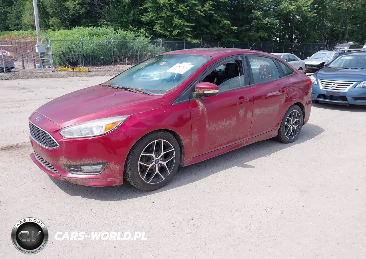 2015 Ford Focus Se VIN:1FADP3F28FL321143 - 2