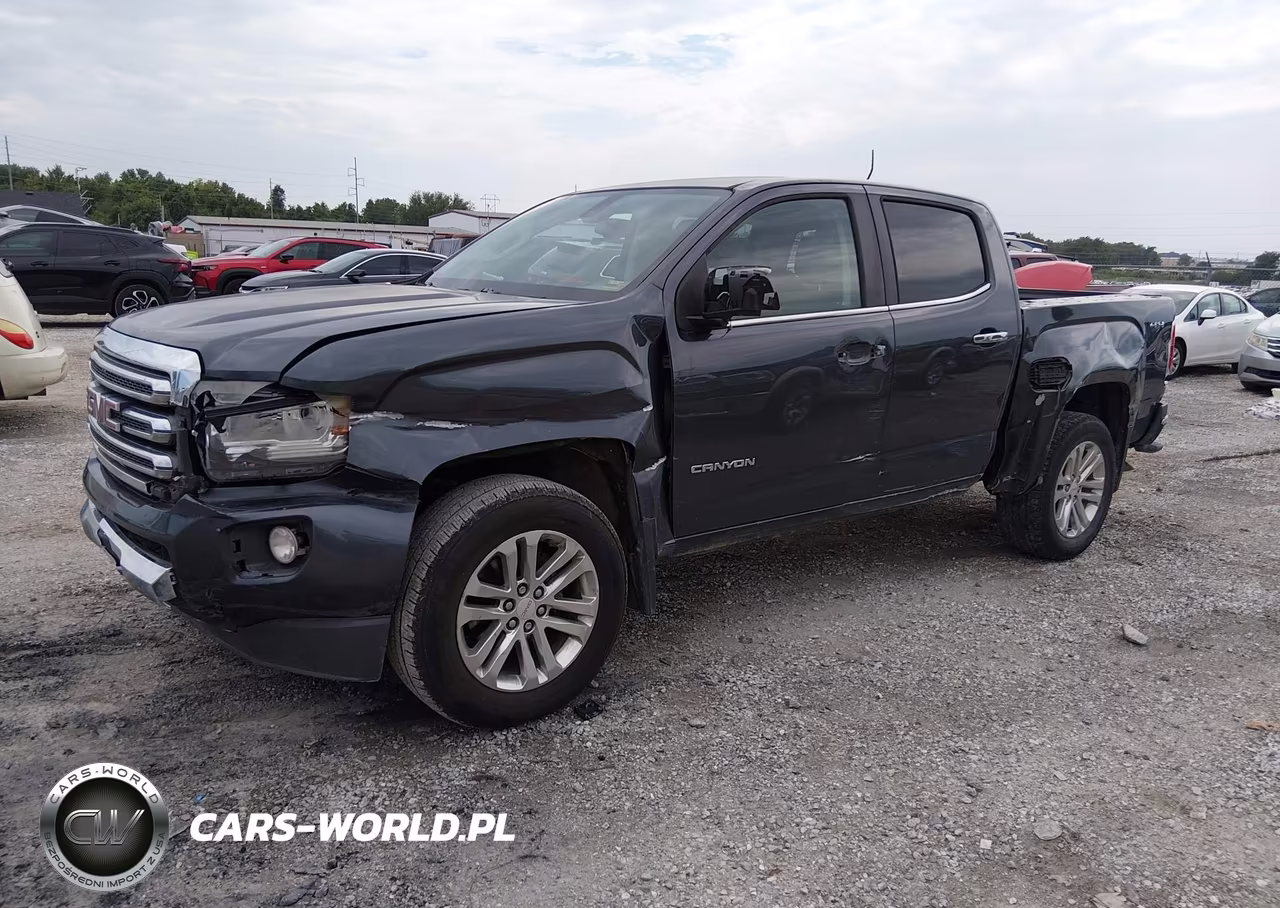 2016 GMC Canyon 4Wd Slt VIN:1GTG6DE32G1160876 - 2