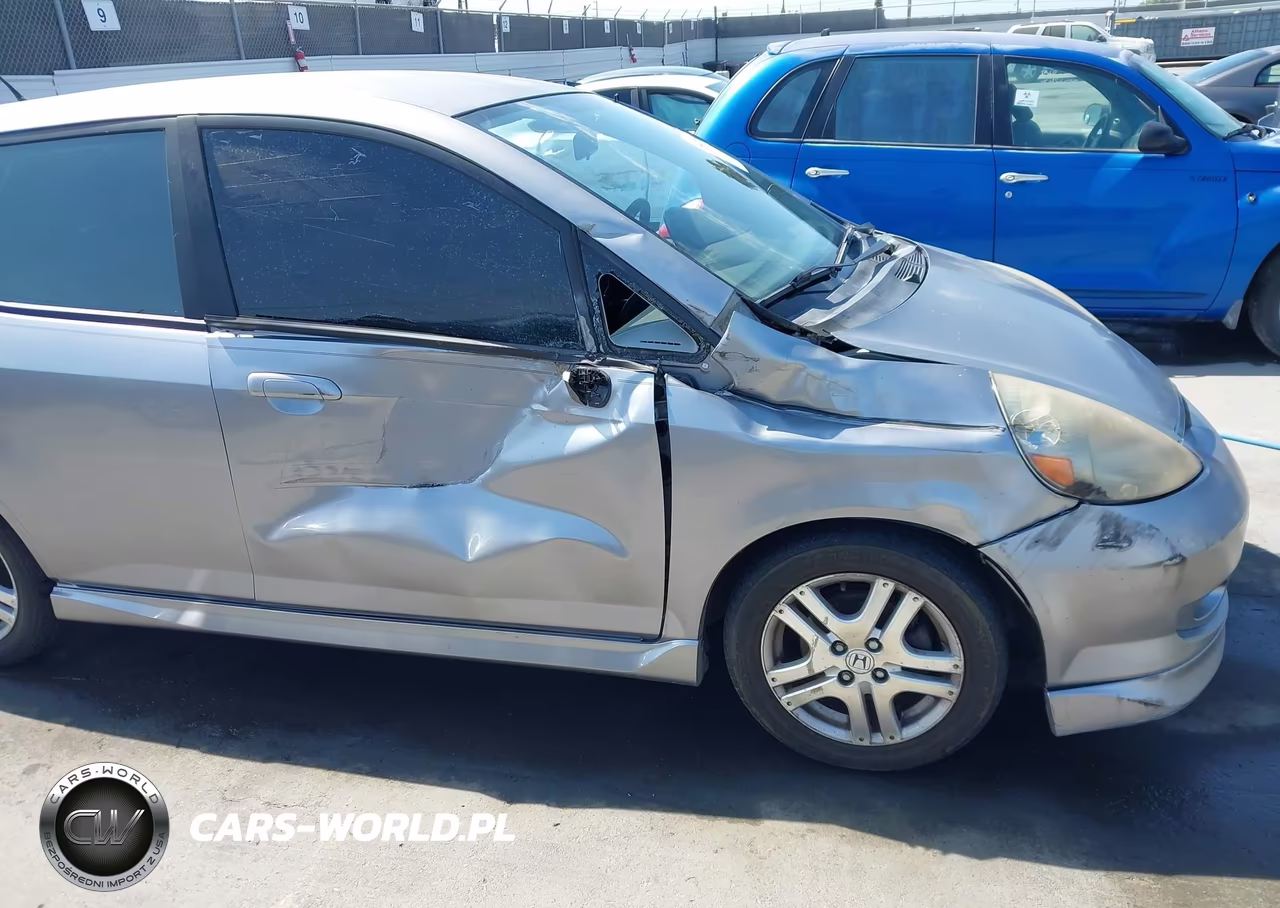 2007 Honda Fit Sport VIN:JHMGD38647S013649 - 6