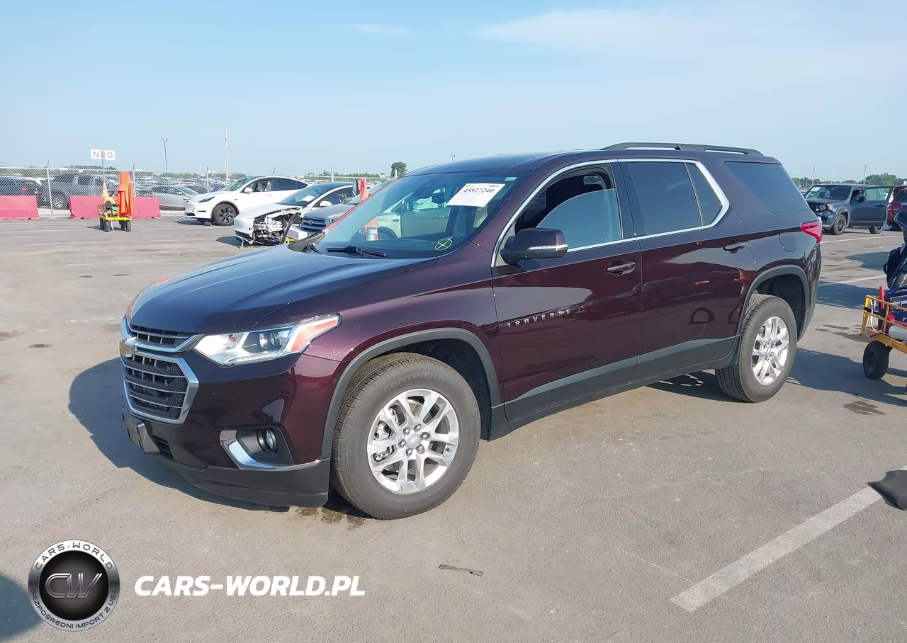 2021 Chevrolet Traverse Fwd Lt Leather VIN:1GNERHKW6MJ154697 - 2