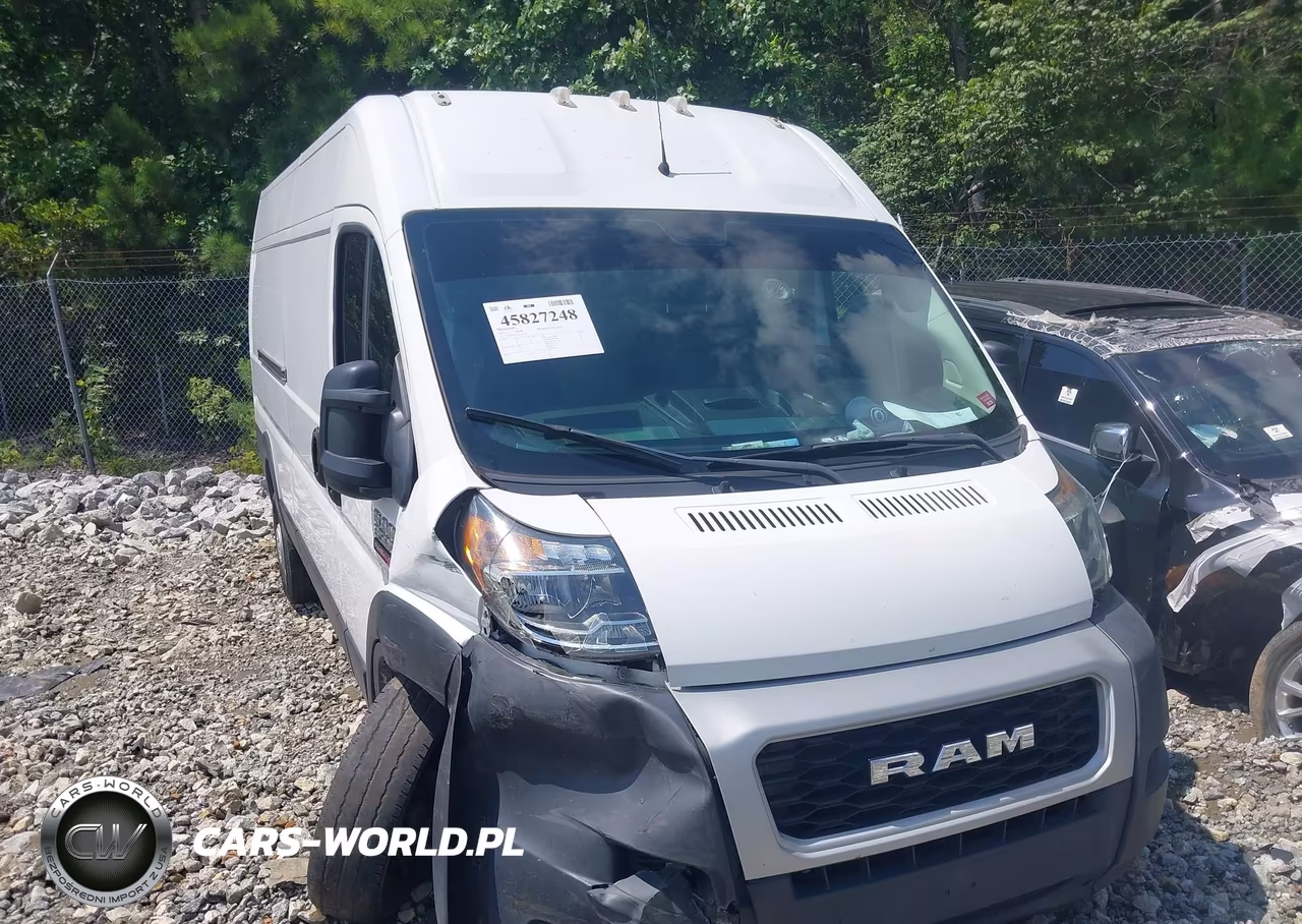 2020 Ram Promaster 3500 Cargo Van High Roof 159 Wb Ext VIN:3C6URVJG5LE142363 - 1