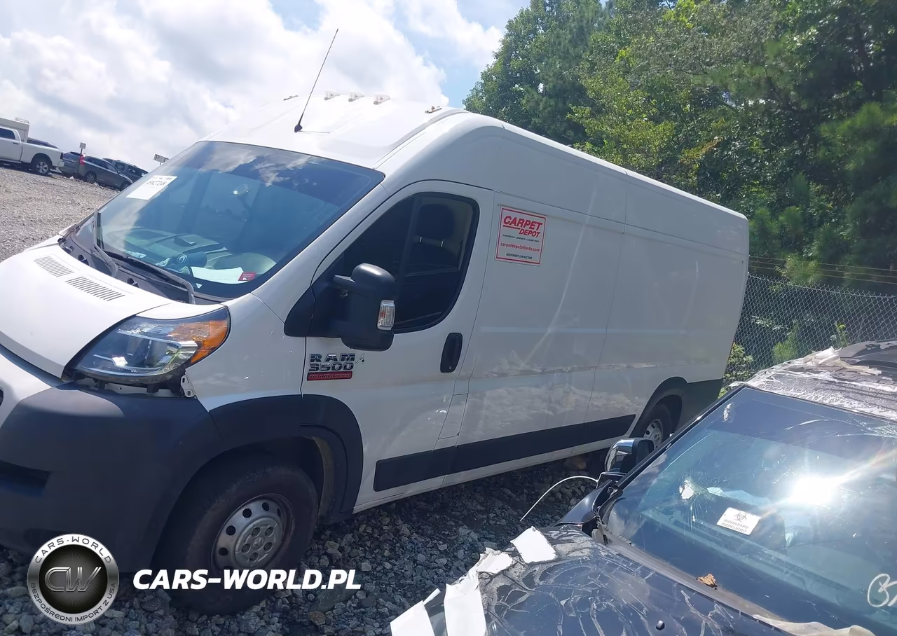 2020 Ram Promaster 3500 Cargo Van High Roof 159 Wb Ext VIN:3C6URVJG5LE142363 - 14