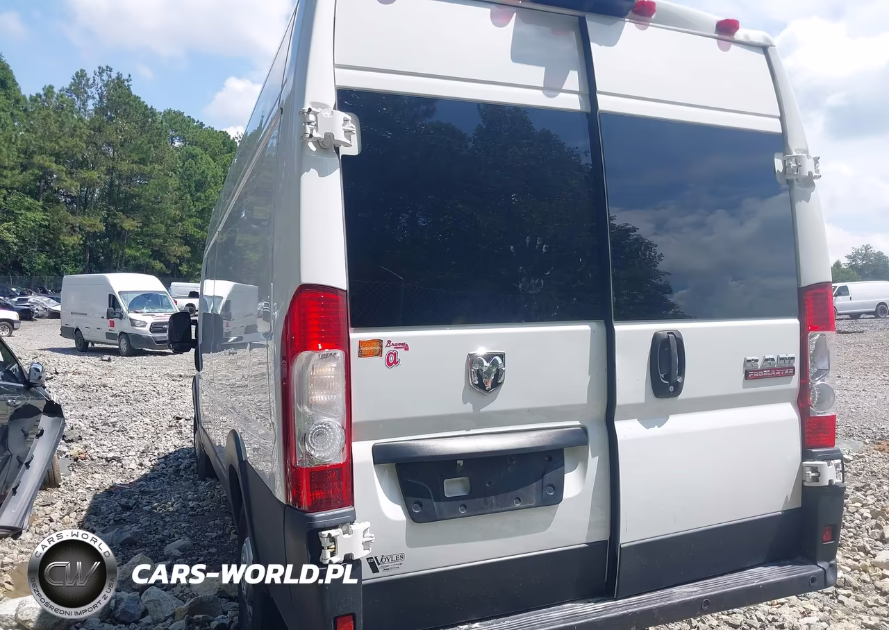 2020 Ram Promaster 3500 Cargo Van High Roof 159 Wb Ext VIN:3C6URVJG5LE142363 - 3