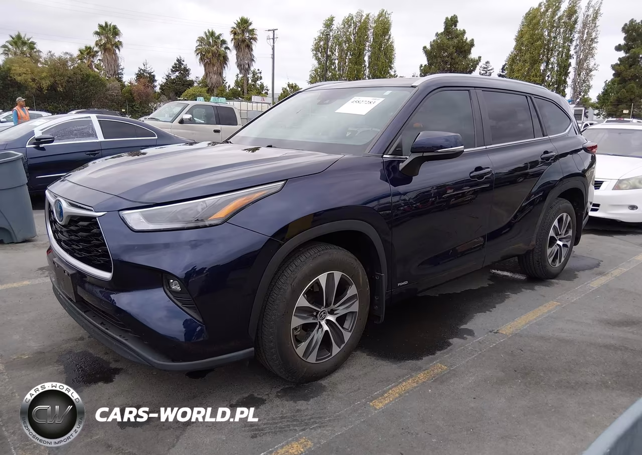 2024 Toyota Highlander Hybrid Xle VIN:5TDKBRCHXRS631096 - 2