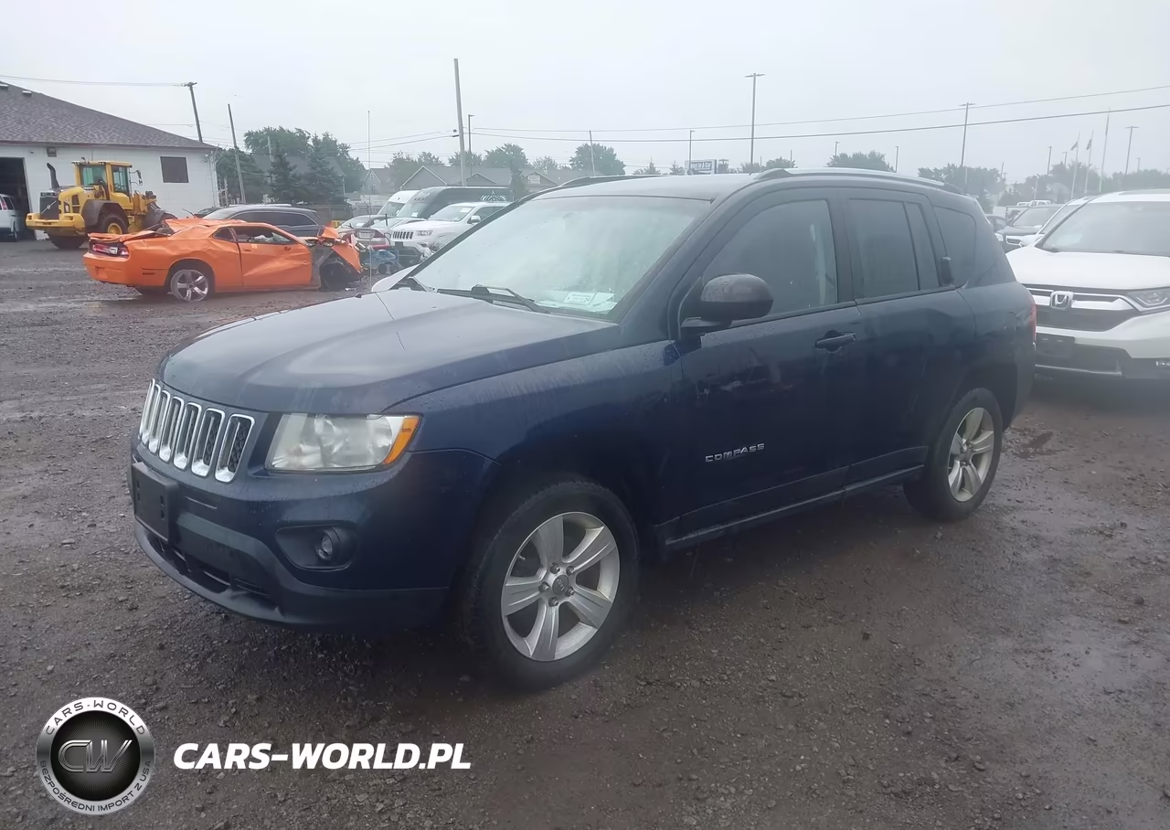 2012 Jeep Compass Latitude VIN:1C4NJDEB9CD588191 - 2