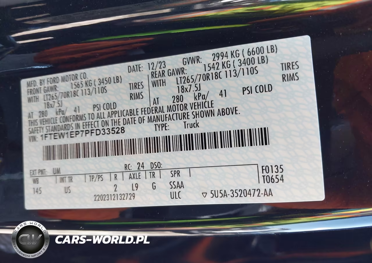 2023 Ford F-150 Xlt VIN:1FTEW1EP7PFD33528 - 9