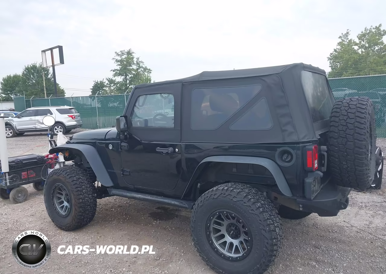 2017 Jeep Wrangler Willys Wheeler VIN:1C4AJWAG3HL570455 - 14