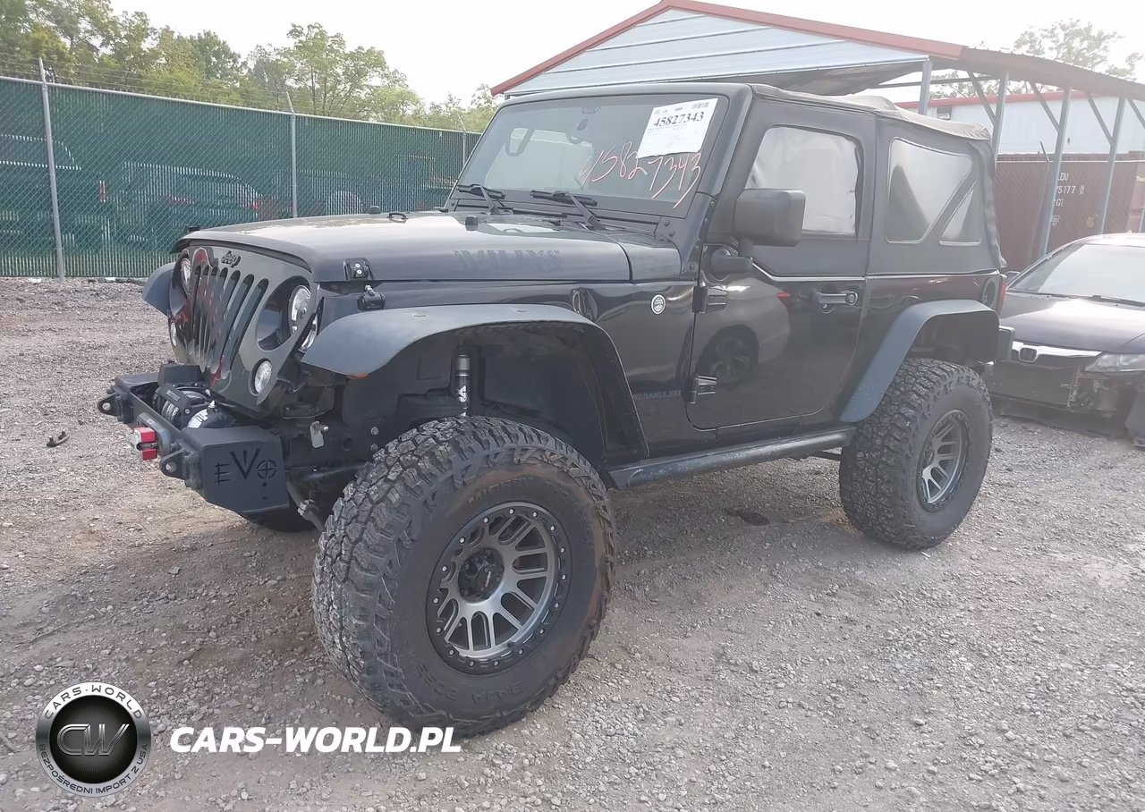 2017 Jeep Wrangler Willys Wheeler VIN:1C4AJWAG3HL570455 - 2
