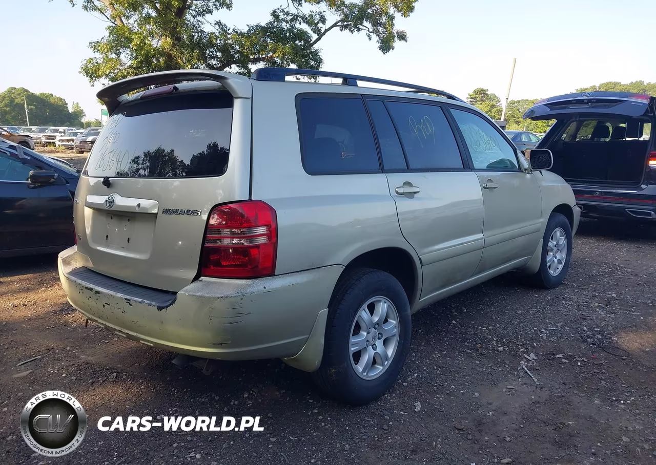 2003 Toyota Highlander V6 VIN:JTEGF21A330090471 - 4