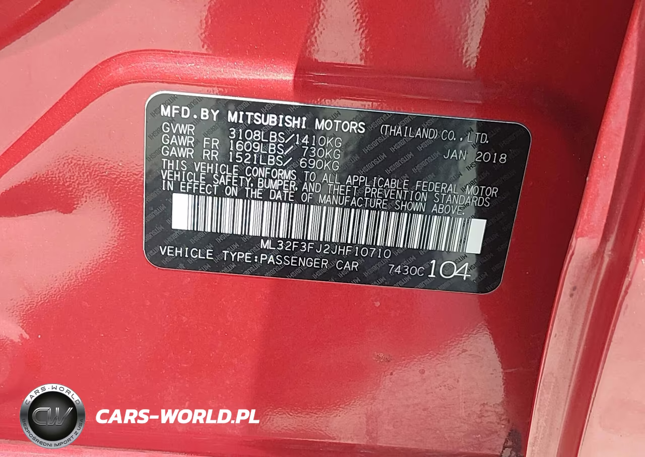 2018 Mitsubishi Mirage G4 Es VIN:ML32F3FJ2JHF10710 - 9