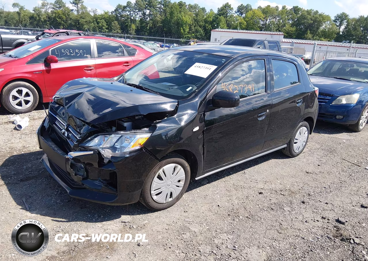 2024 Mitsubishi Mirage Es-Le VIN:ML32AUHJ3RH034509 - 2