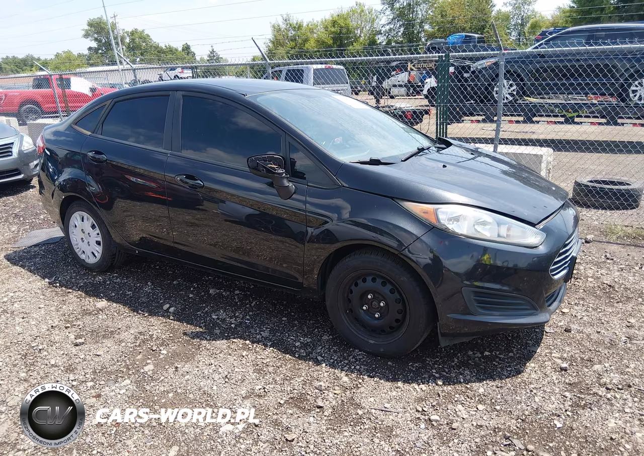 2014 Ford Fiesta S VIN:3FADP4AJ3EM127671 - 1
