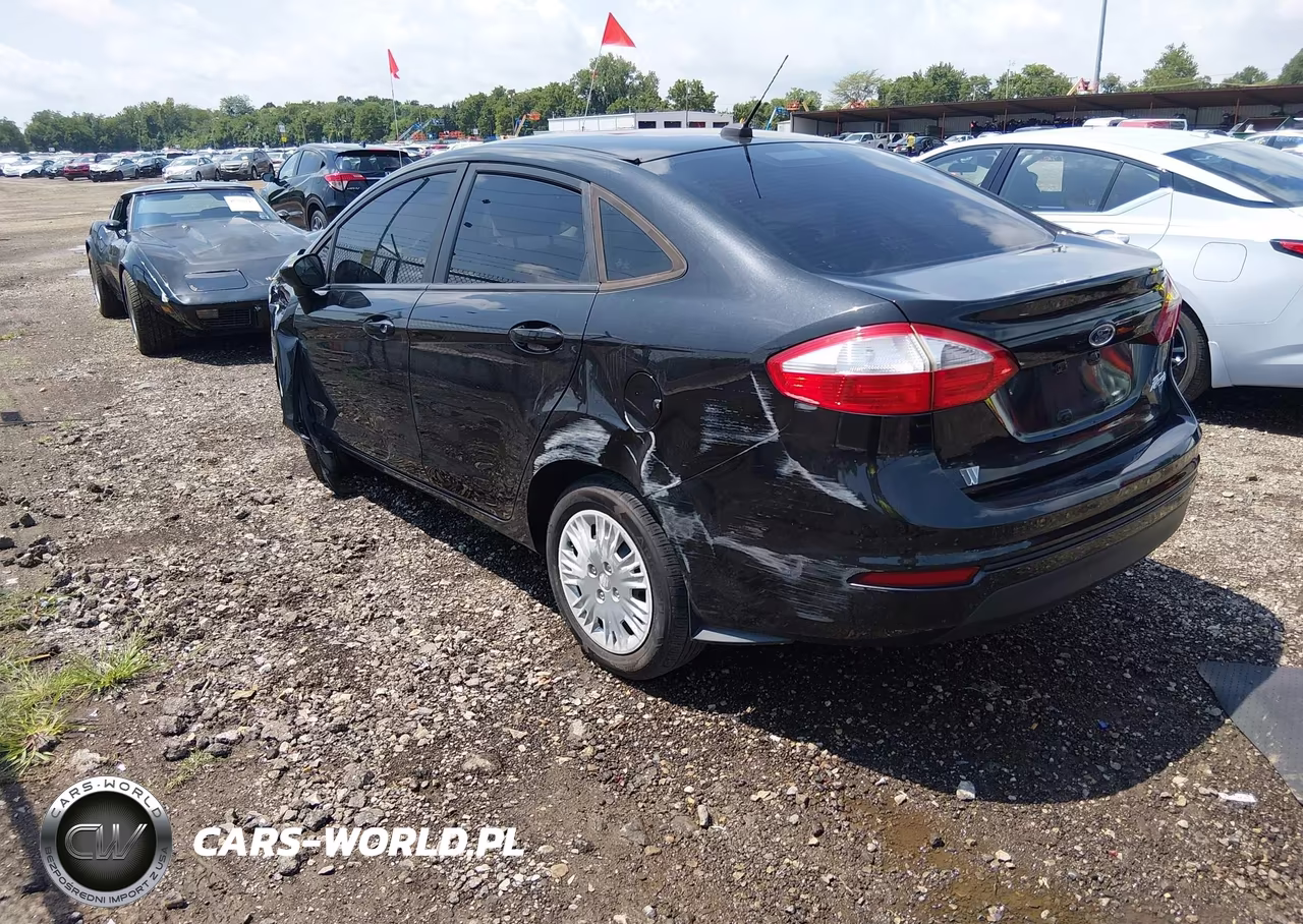 2014 Ford Fiesta S VIN:3FADP4AJ3EM127671 - 3