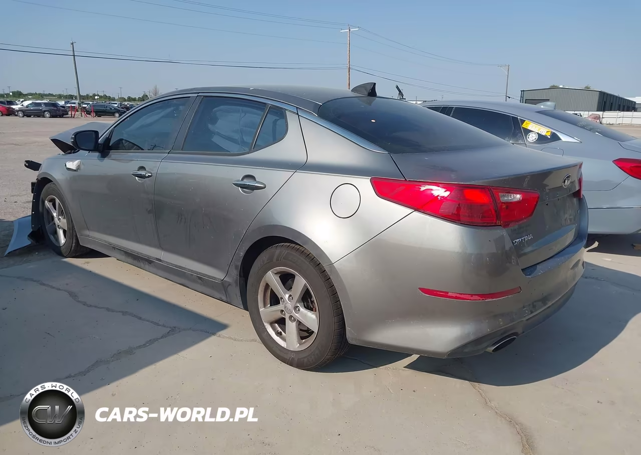 2015 Kia Optima Lx VIN:5XXGM4A70FG459297 - 3