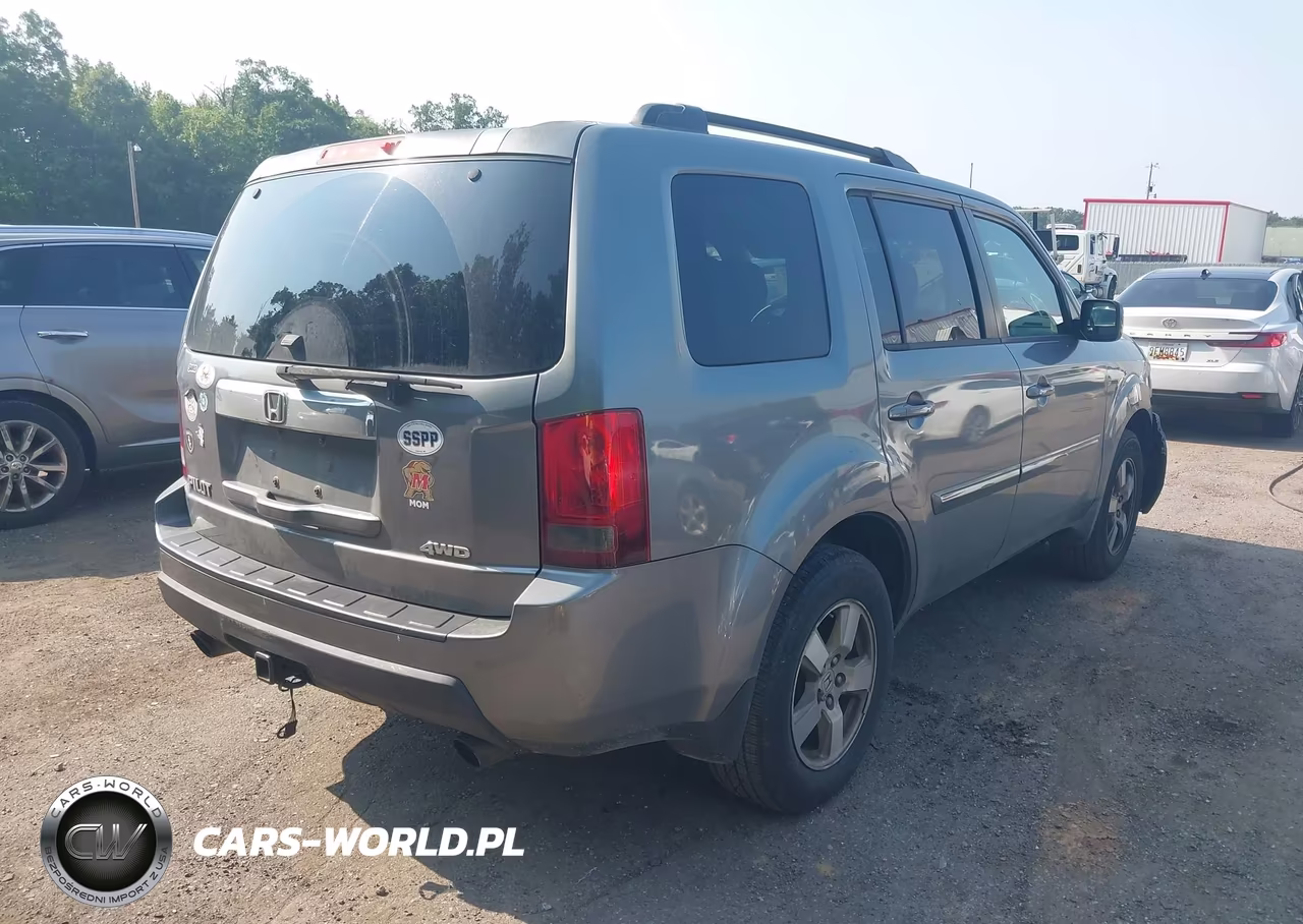 2009 Honda Pilot Ex VIN:5FNYF48429B039235 - 4