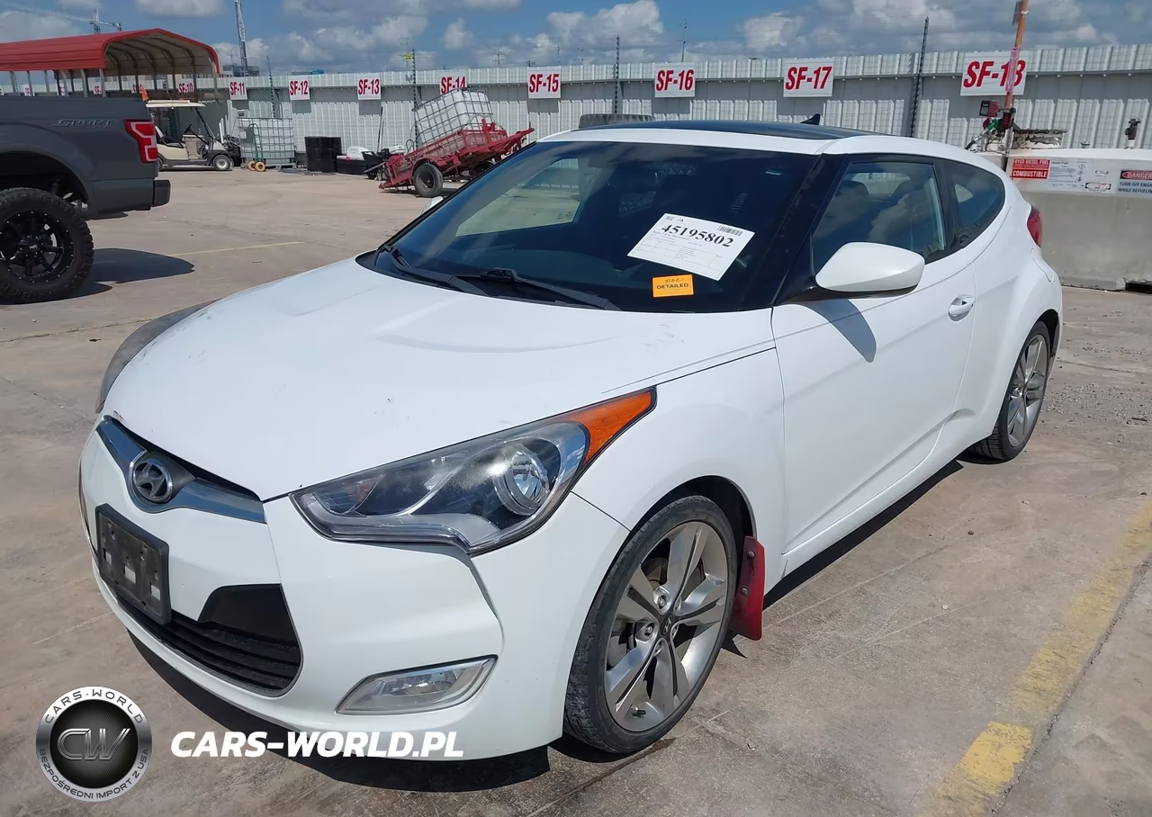2017 Hyundai Veloster Value Edition VIN:KMHTC6ADXHU312366 - 2