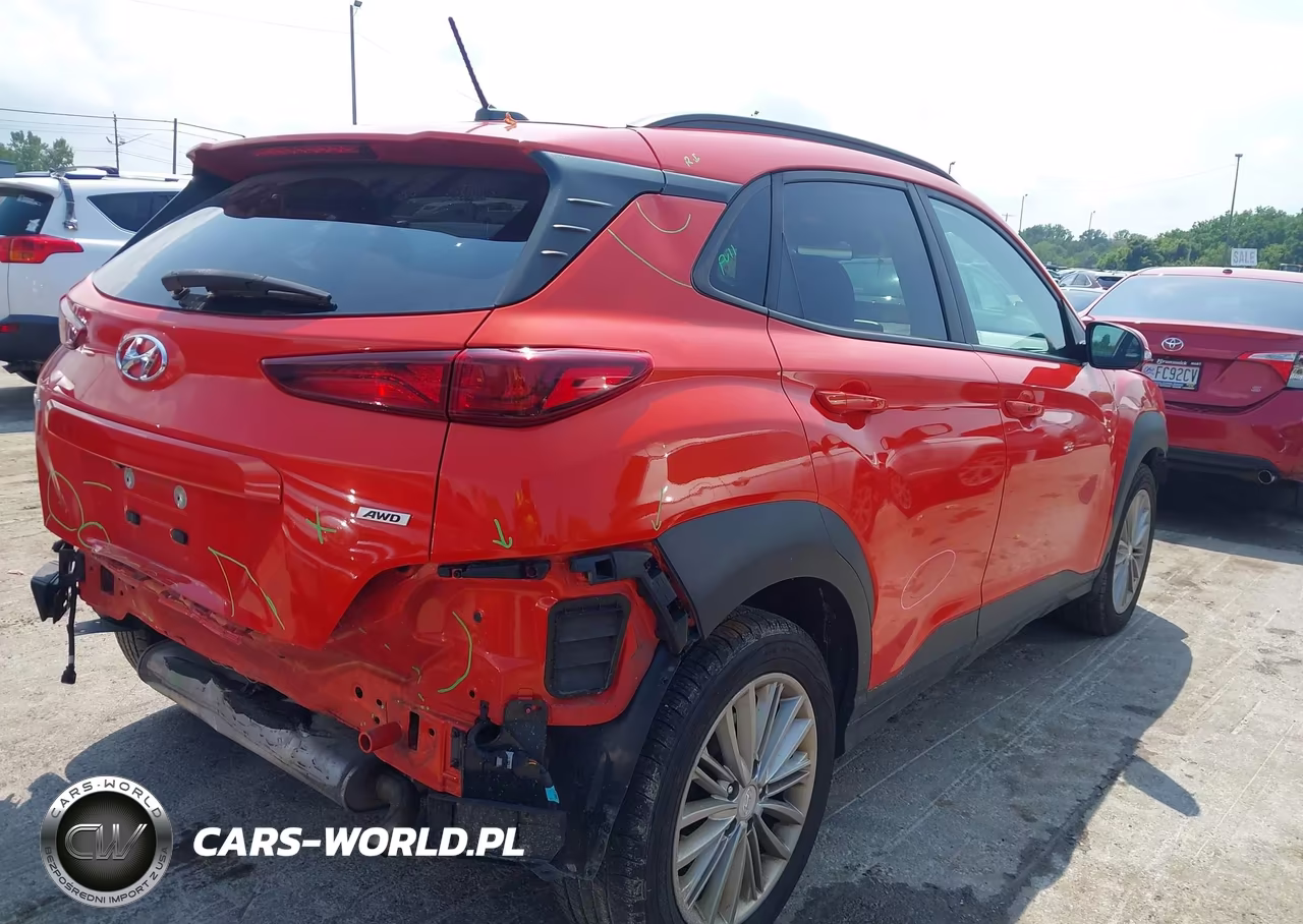 2019 Hyundai Kona Sel VIN:KM8K2CAA0KU343412 - 4