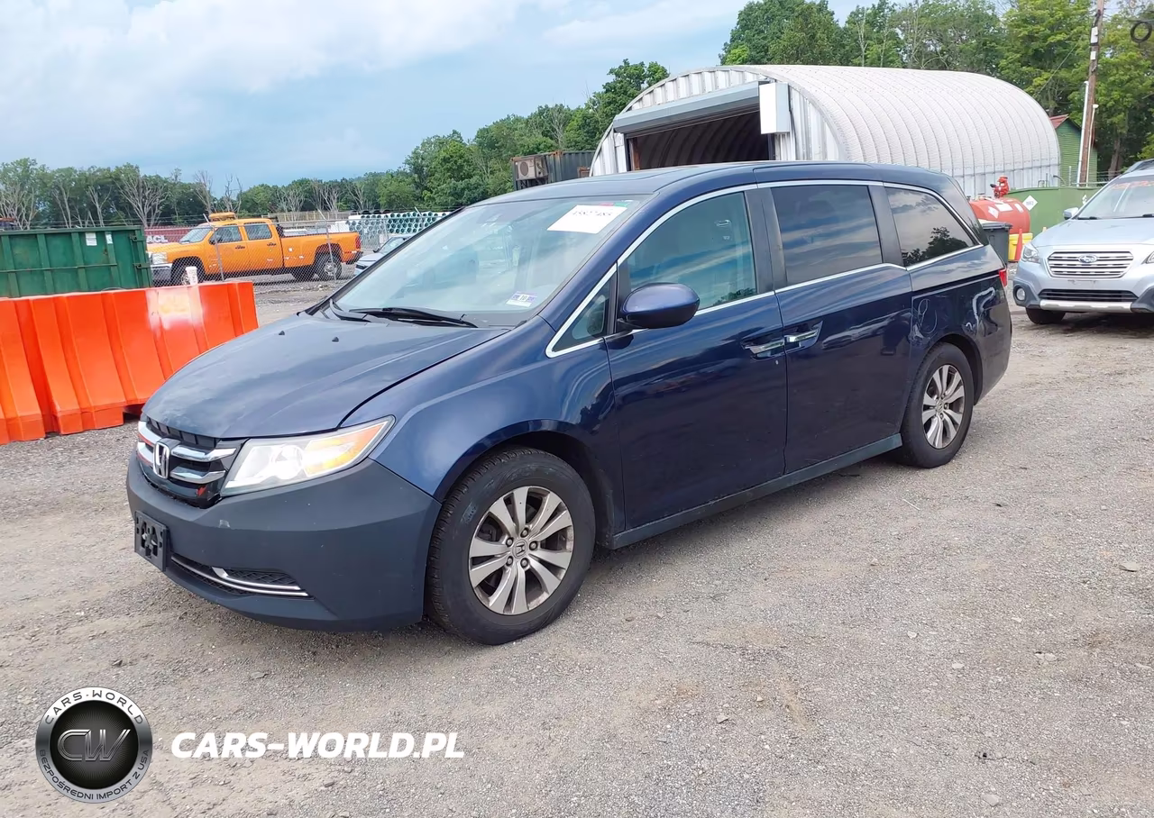 2016 Honda Odyssey Ex-L VIN:5FNRL5H66GB133314 - 2