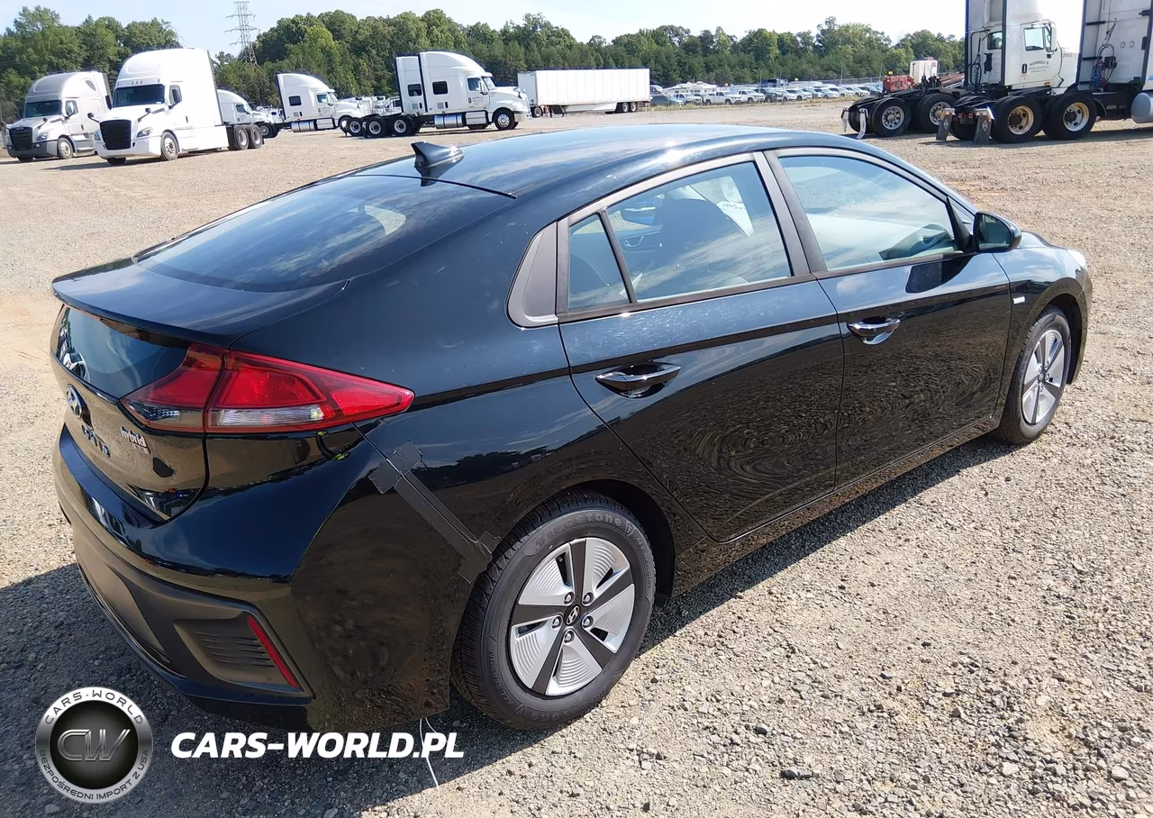 2020 Hyundai Ioniq Hybrid Blue VIN:KMHC65LC3LU220143 - 4