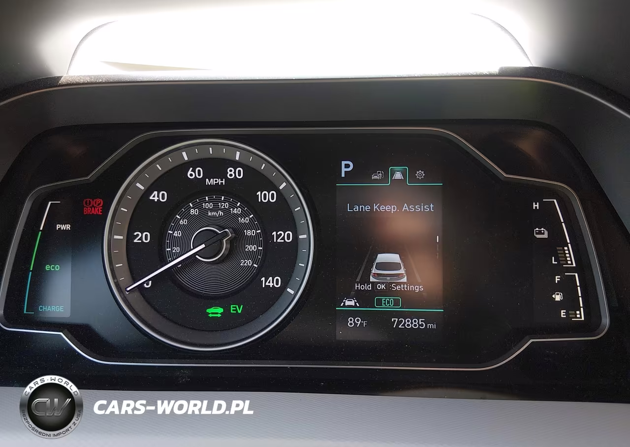 2020 Hyundai Ioniq Hybrid Blue VIN:KMHC65LC3LU220143 - 7