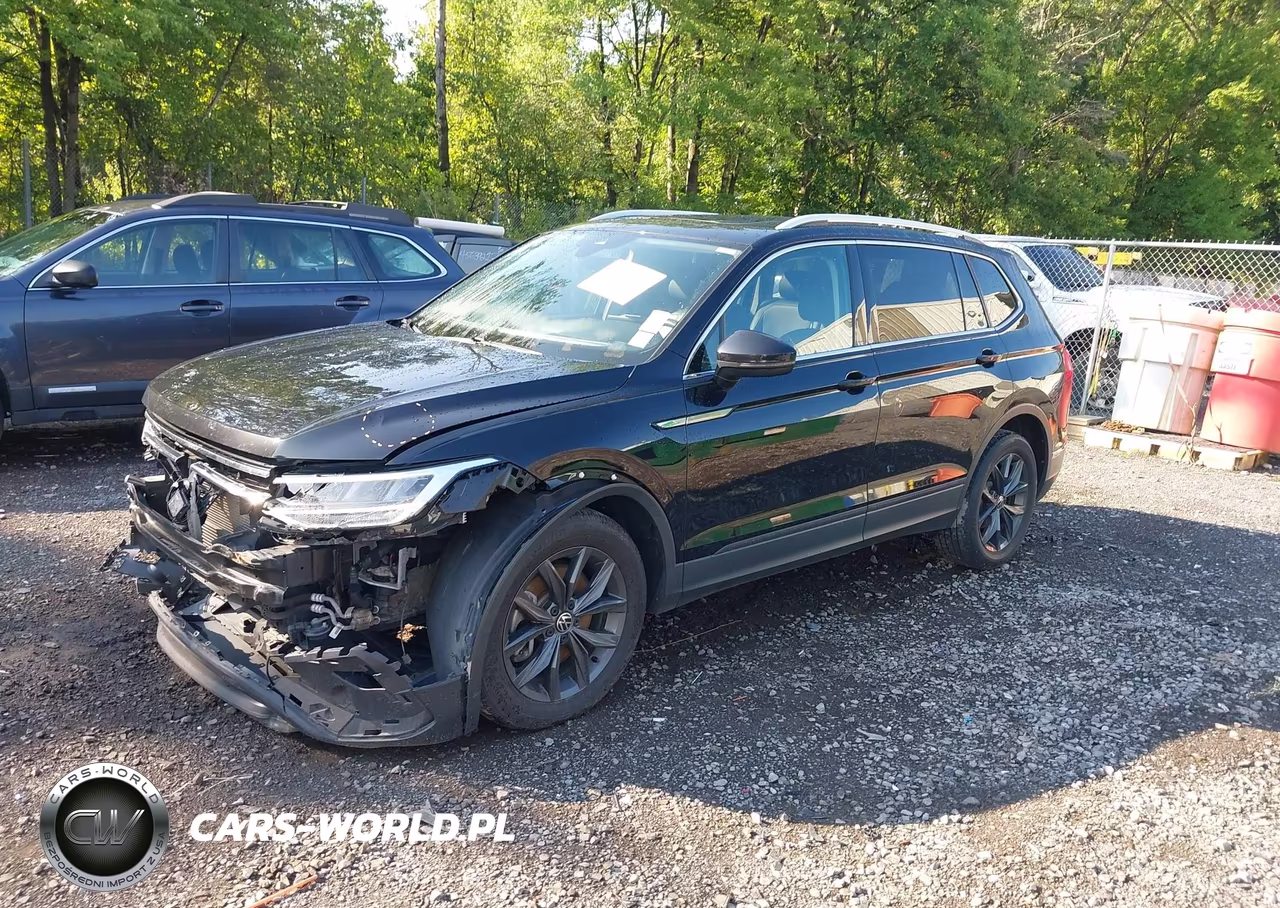 2022 Volkswagen Tiguan 2.0T Se VIN:3VV2B7AX7NM039617 - 2