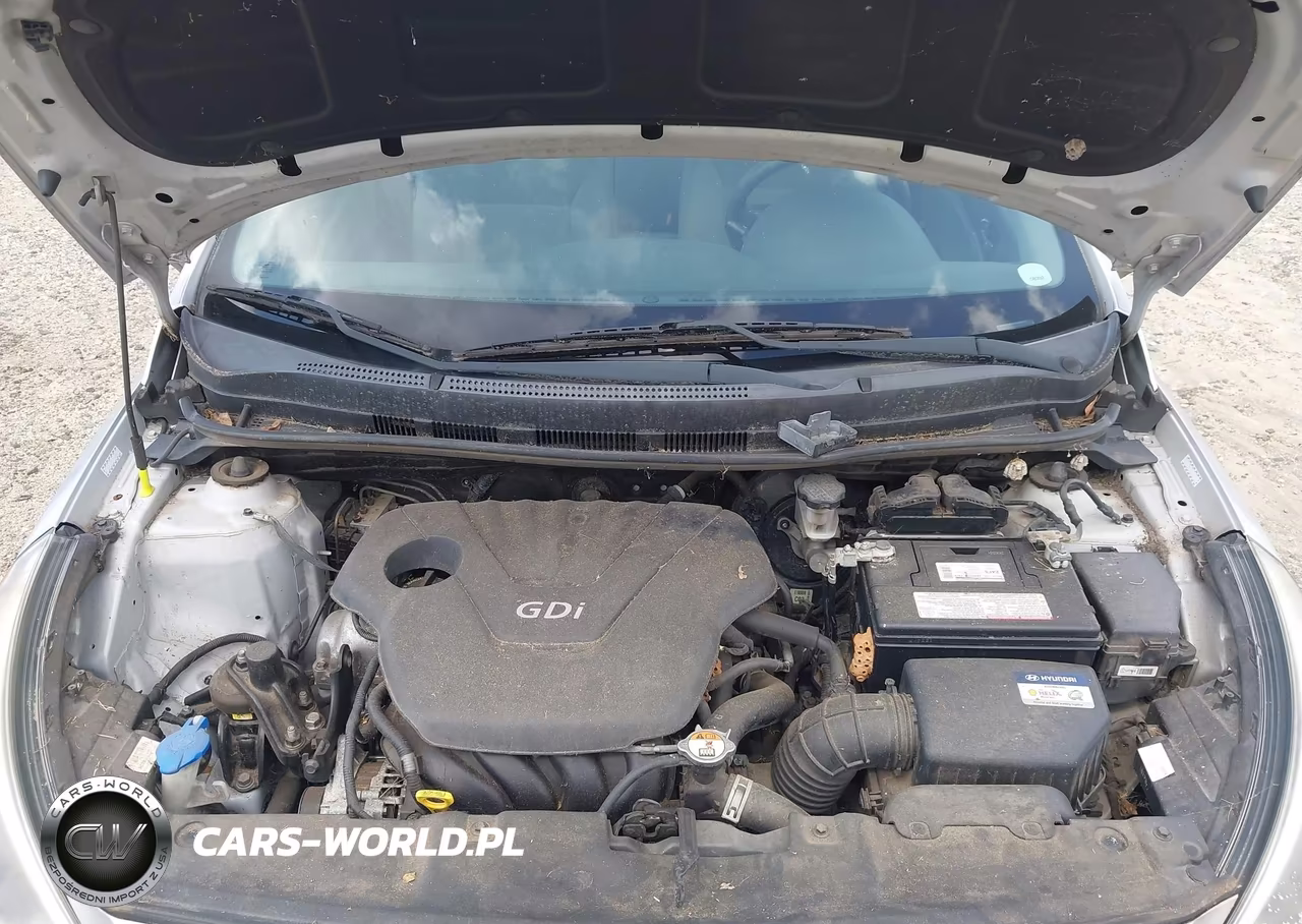 2015 Hyundai Accent Gls VIN:KMHCT4AE0FU883018 - 10