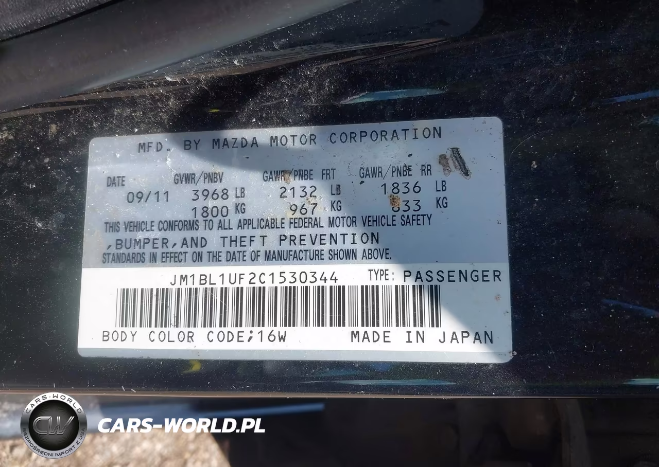 2012 Mazda Mazda3 I Sport VIN:JM1BL1UF2C1530344 - 9