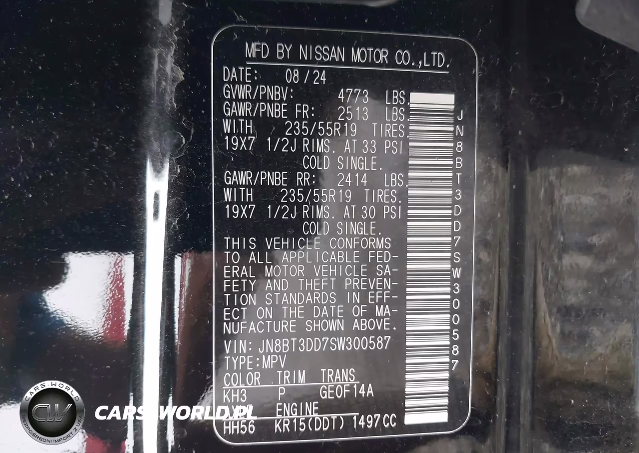 2025 Nissan Rogue Platinum Intelligent Awd VIN:JN8BT3DD7SW300587 - 9