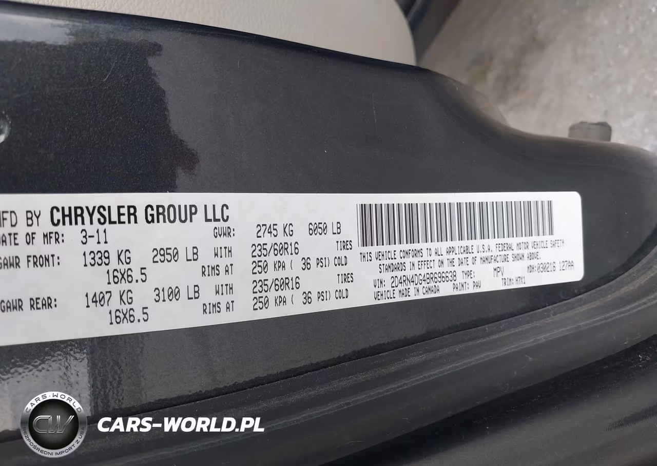 2011 Dodge Grand Caravan Express VIN:2D4RN4DG4BR696638 - 9