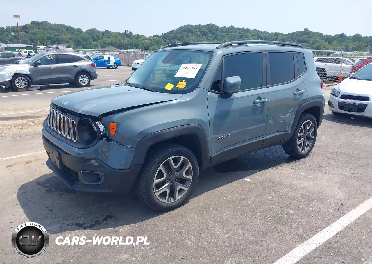 2017 Jeep Renegade Latitude VIN:ZACCJBBB6HPG10107 - 2