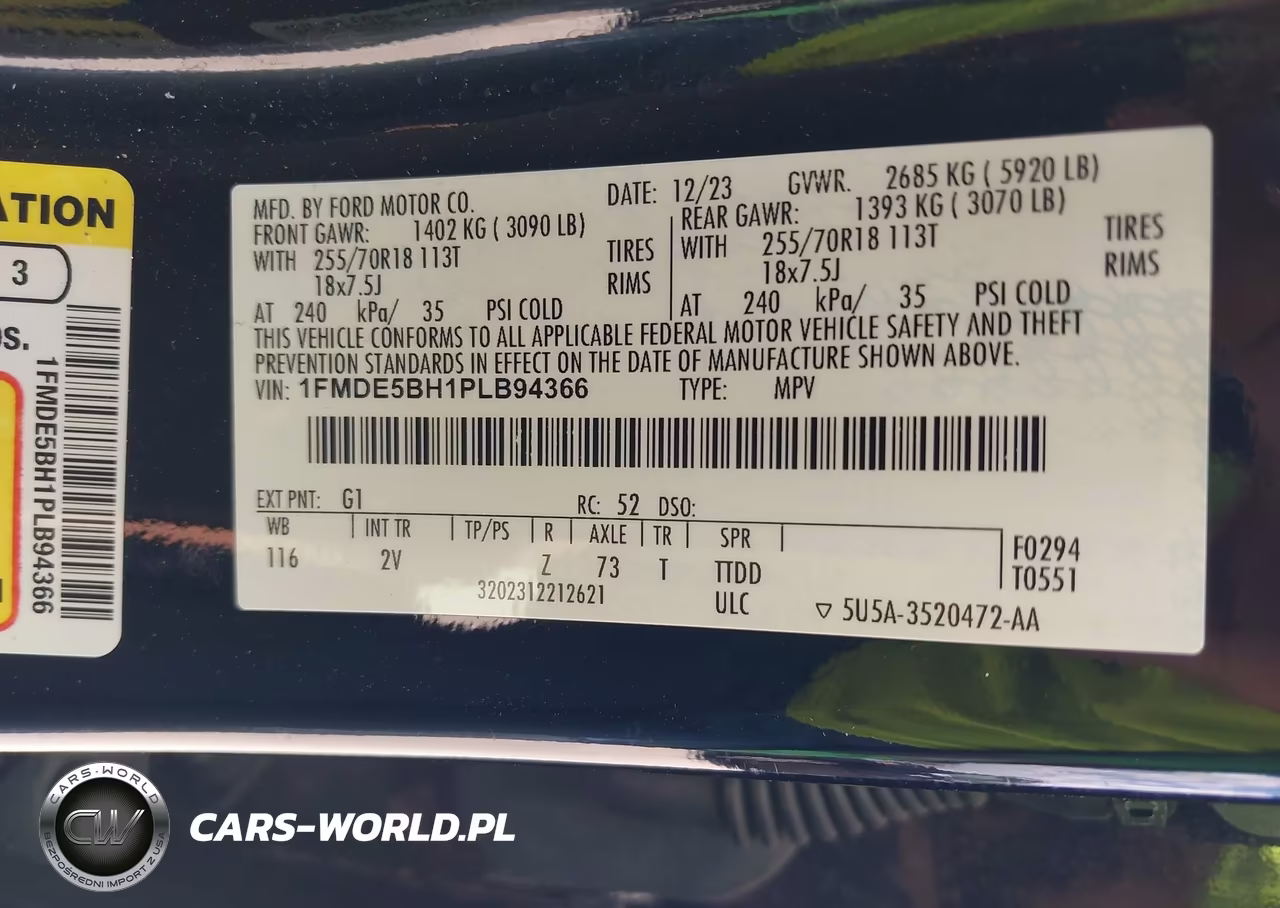 2023 Ford Bronco Outer Banks VIN:1FMDE5BH1PLB94366 - 9