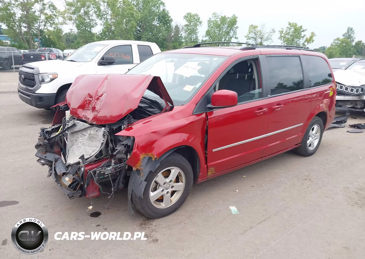 2010 Dodge Grand Caravan Sxt VIN:2D4RN5D12AR101575 - 2