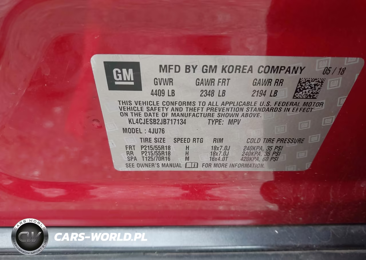 2018 Buick Encore Preferred VIN:KL4CJESB2JB717134 - 9