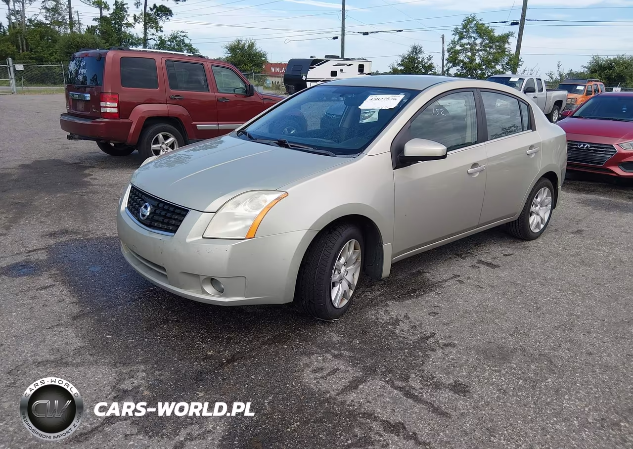 2008 Nissan Sentra 2.0S VIN:3N1AB61E78L616663 - 2