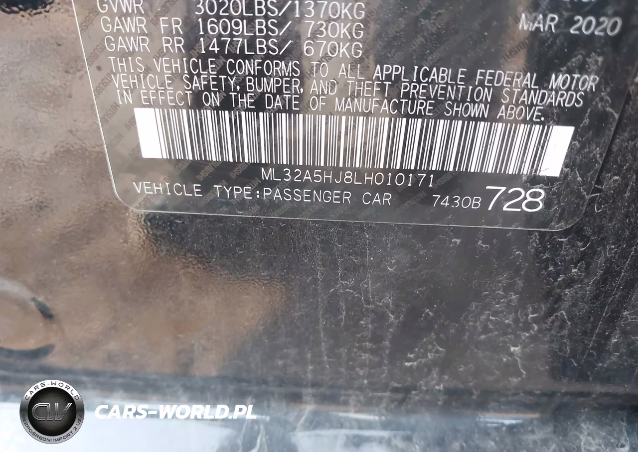 2020 Mitsubishi Mirage Gt-Le VIN:ML32A5HJ8LH010171 - 9
