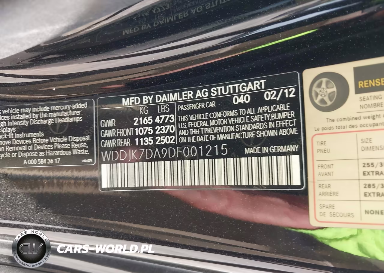 2013 Mercedes-Benz Sl 550 VIN:WDDJK7DA9DF001215 - 9