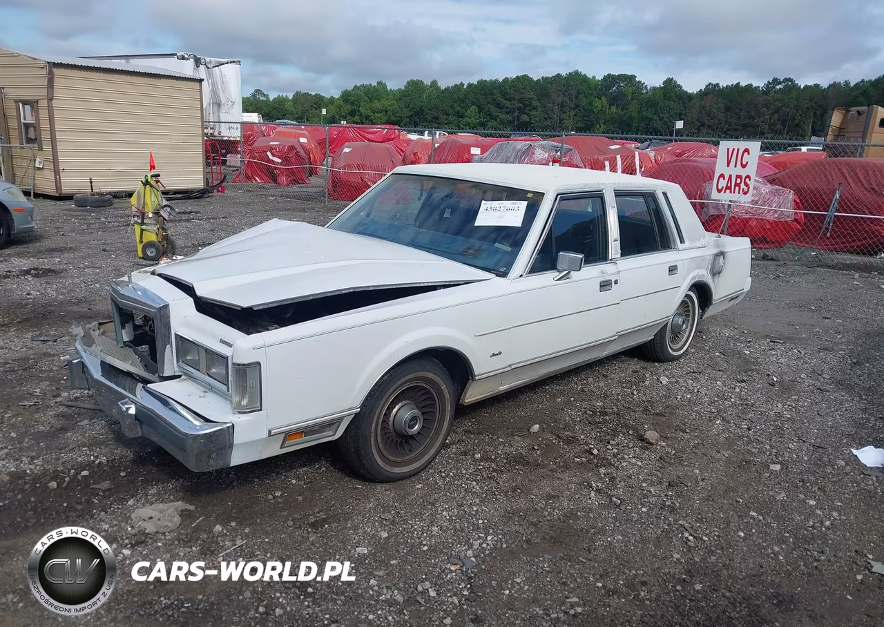 1985 Lincoln Town Car VIN:1LNBP96F4Y759678 - 2